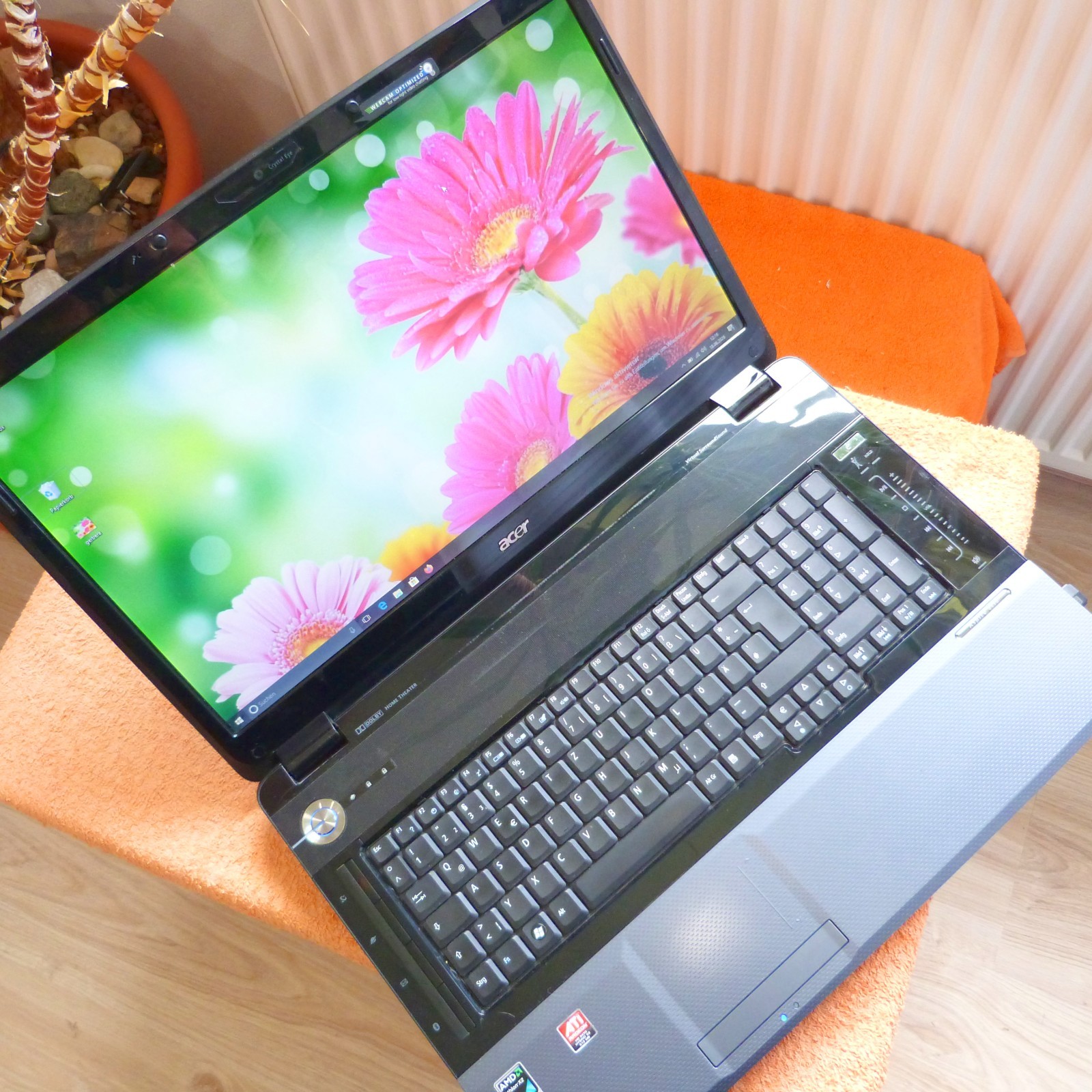 Acer 8530 Cinema Monster 18″ HDPLUS GEMSTONE I 1TB SSD Windows 10 PRO 4GB RAM