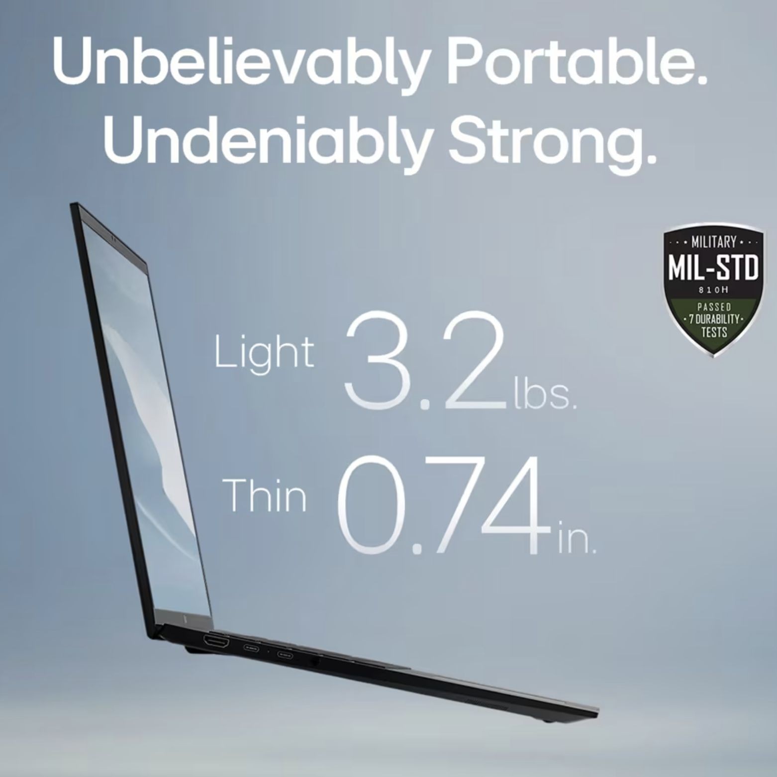 LG gram AI Powered 17.0″ Touch WQXGA Intel Ultra 7-258V 32GB 1TB SSD W11H Laptop