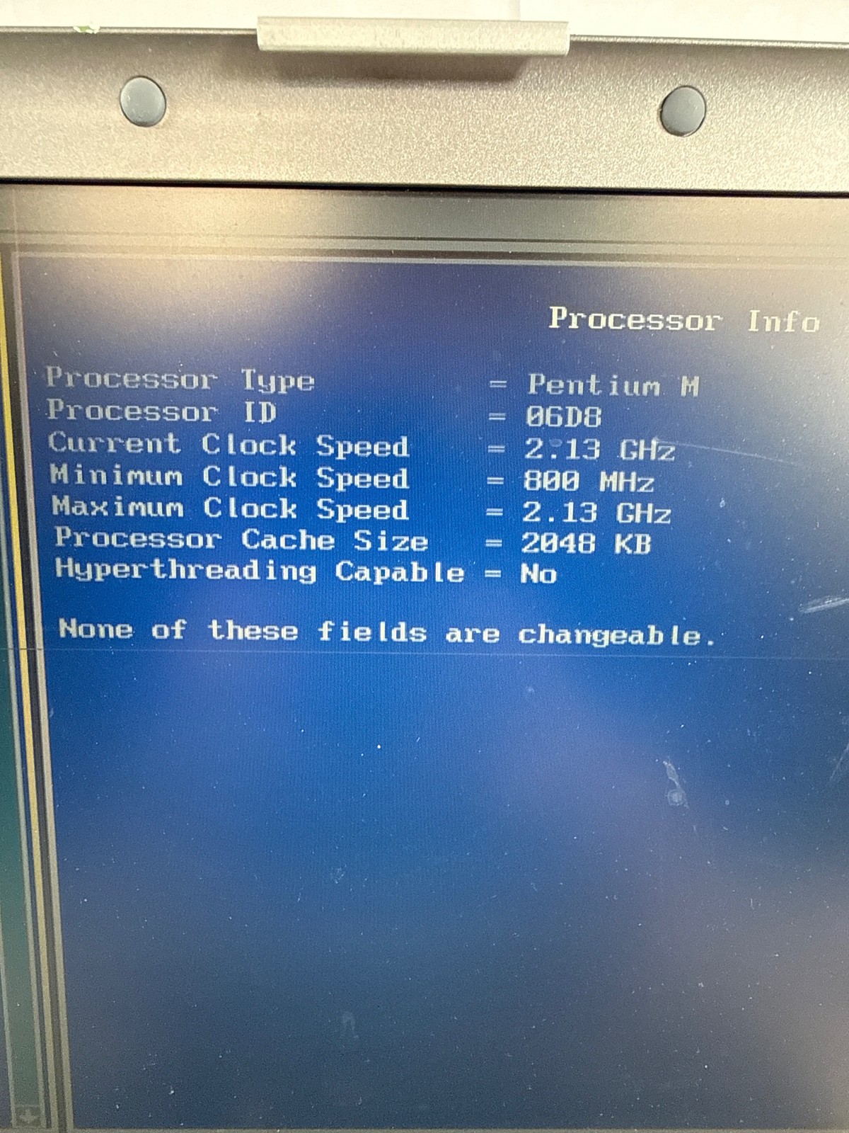 Dell Latitude D810 Win XP 2.1GHz 1 GB 40GB HDD 15.4″ FOR PARTS/REPAIR