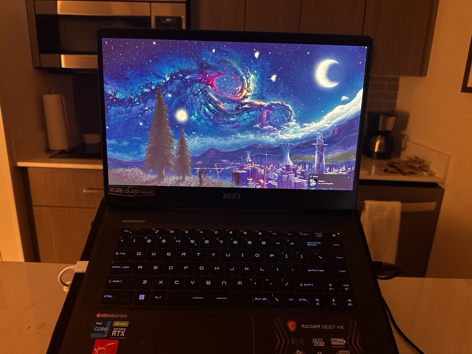 MSI – Raider GE67 Oled 240hz 2k 15.6″ Gaming Laptop