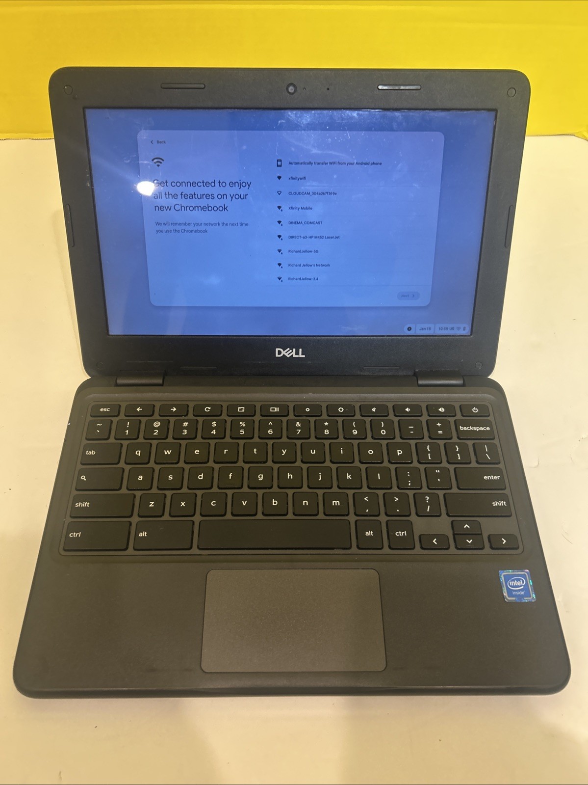Dell Chromebook 3100 Touchscreen Working Great Screen Imperfections No ac charg