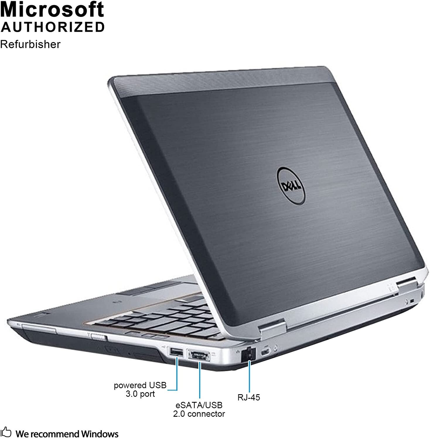 Dell Latitude E6330 13”Laptop – Intel Core i5-3340M 2.7GHz, 8GB Ram, 320GB, HDD