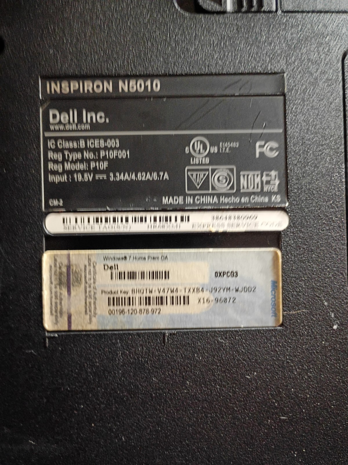 Dell Laptop Windows 7 Laptop – Used – Fast Shipping