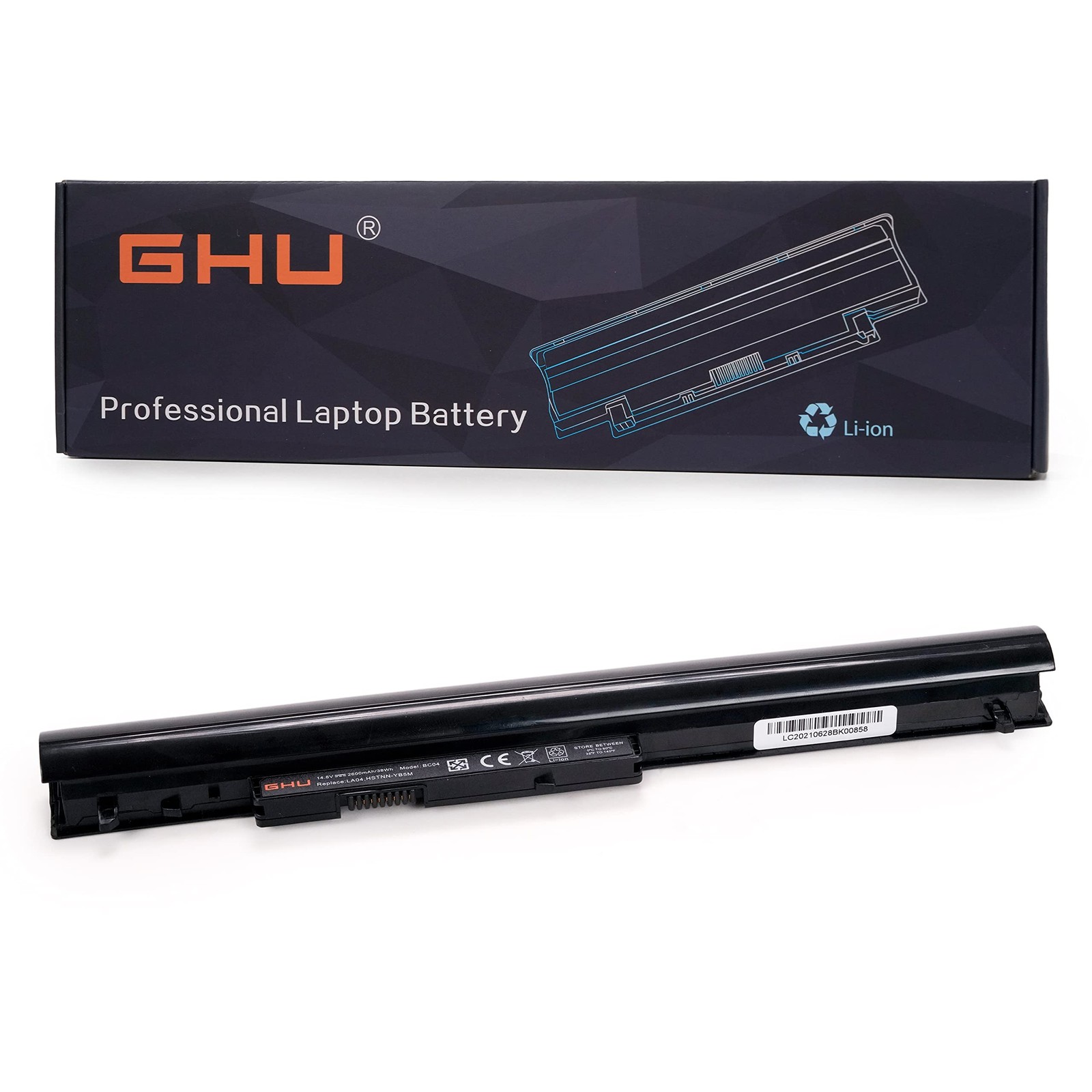 GHU New 38 Wh 2600 mAh LA04 Battery for 776622-001 hp Battery Replacement 728460