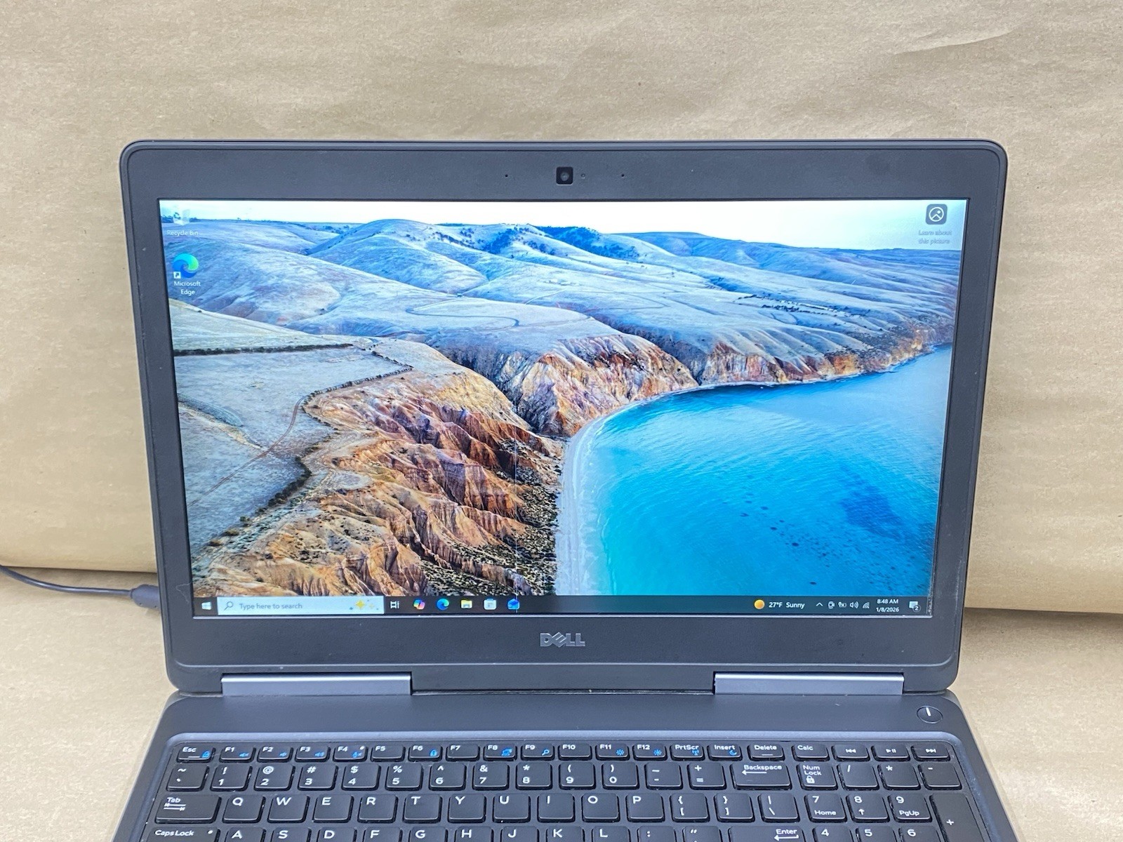 Dell Precision 7520 – 3840×2160 – E3-1575M – 8GB – 256GB SSD – Win 10 Pro READ