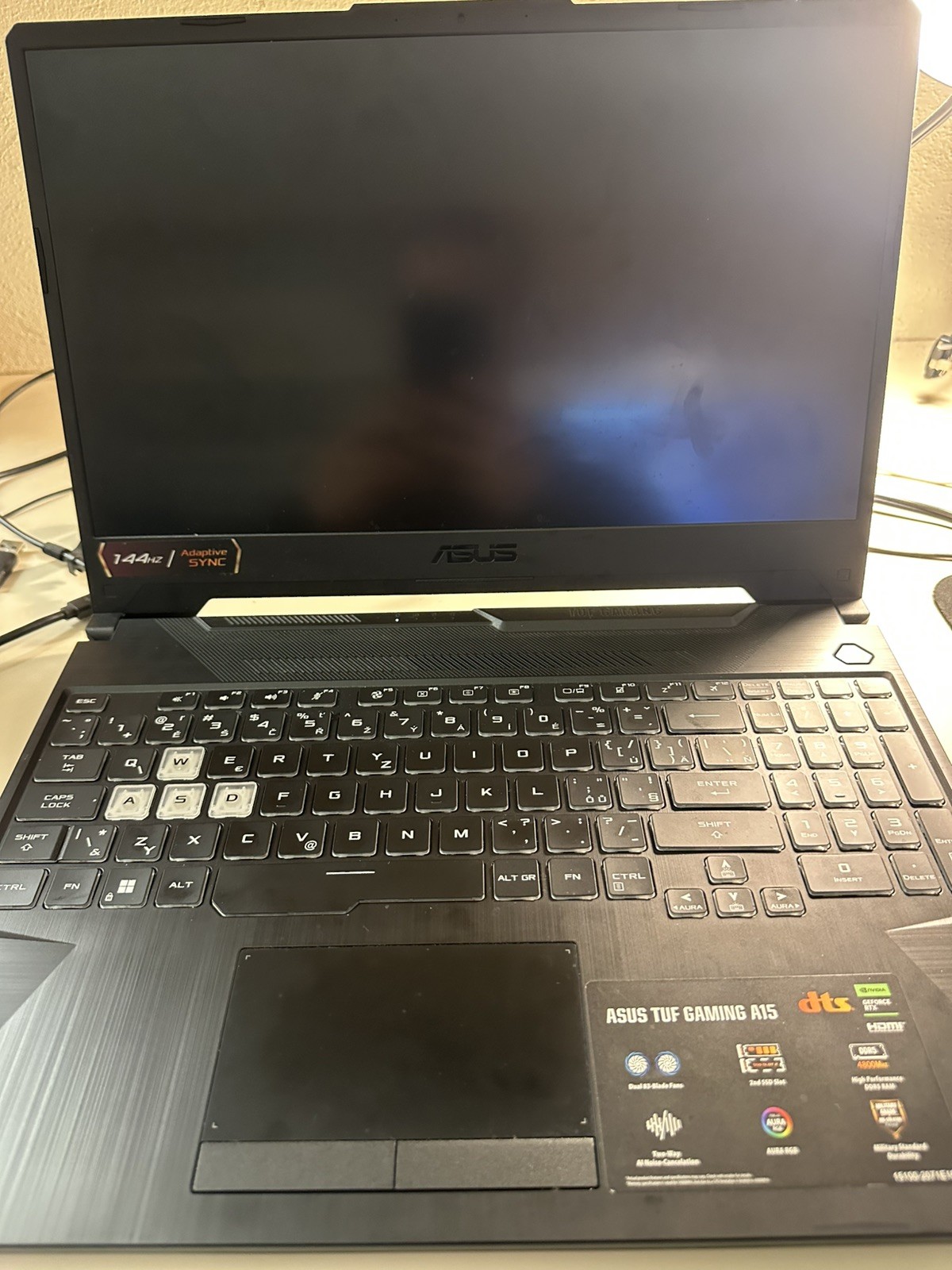Asus TUF A15 FA506NF 15.6″ ryzen 5 7535HS 16GB RAM 512GB SSD GeForce RTX 2050