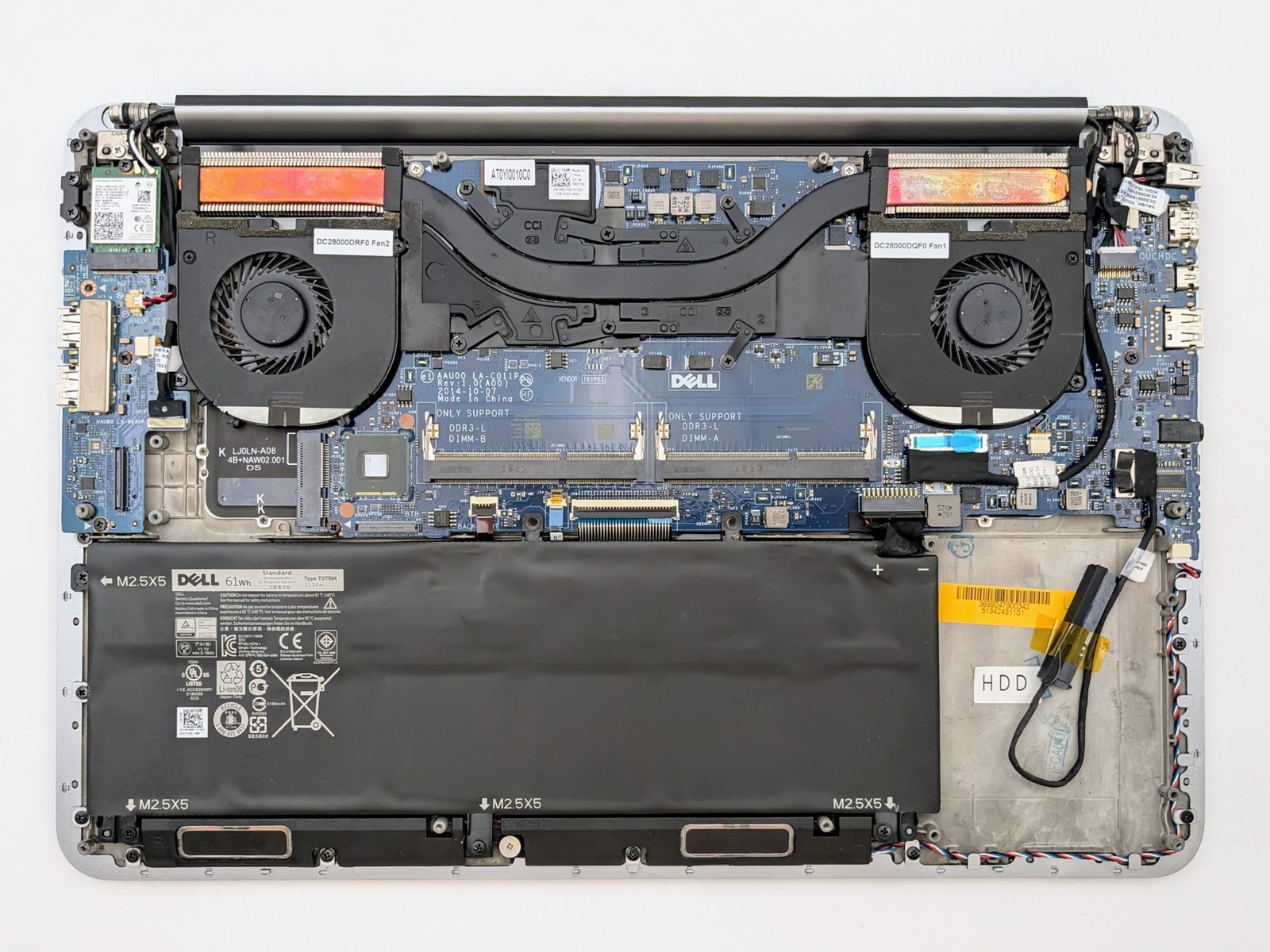 Dell Precision M3800 15″ FHD I7-4712HQ Quadro K1100M Backlit Motherboard *READ*