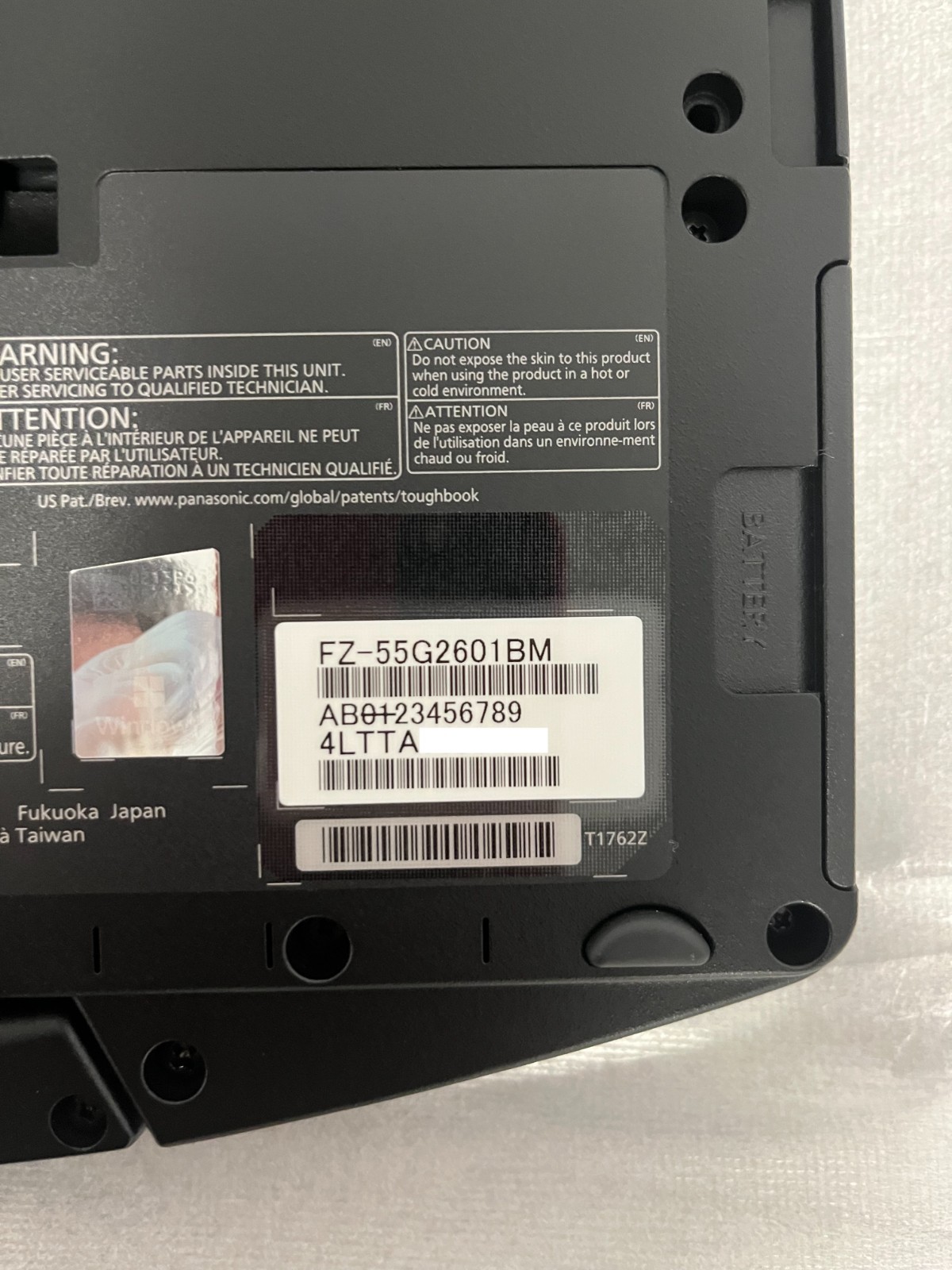 Brand new – Panasonic Toughbook FZ-55 13th Gen i5 16GB 512GB NVMe 0 Hours Rugged