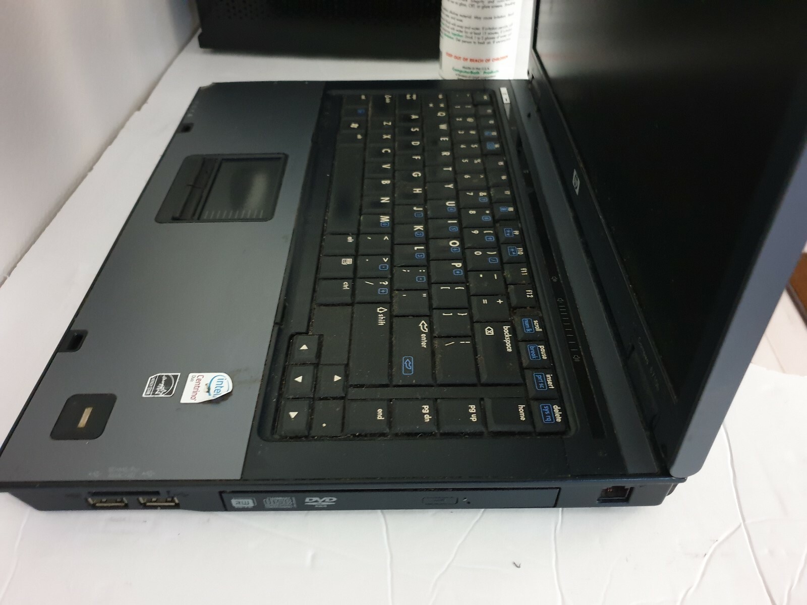 HP 6710b 15.4″ Windows 7 Pro 32 Bit Laptop 60GB 3GB Bluetooth– FOR PARTS–