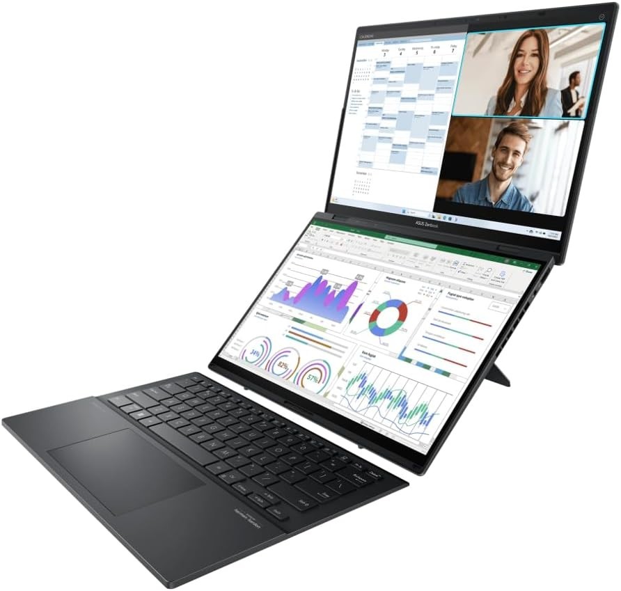 NEW ASUS Zenbook Duo Dual AI Powered 2-in-1 14″ OLED TOUCH Ultra 9-185H 32GB 2TB