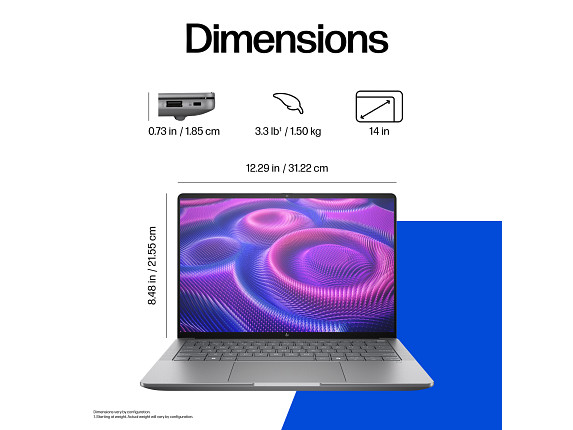 HP ZBook Ultra G1a Next Gen AI Mobile Workstation PC 3 Yr Warranty & 3 Yr Wolf