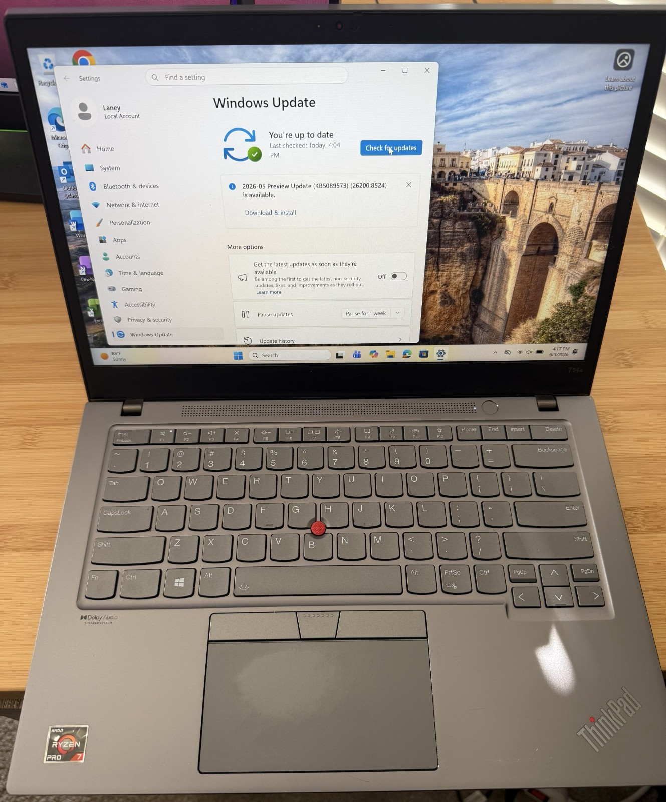 Lenovo ThinkPad T14s Gen 2 Ryzen 7 PRO 5850U 16GB RAM 512GB NVME 14″ FHD – Touch