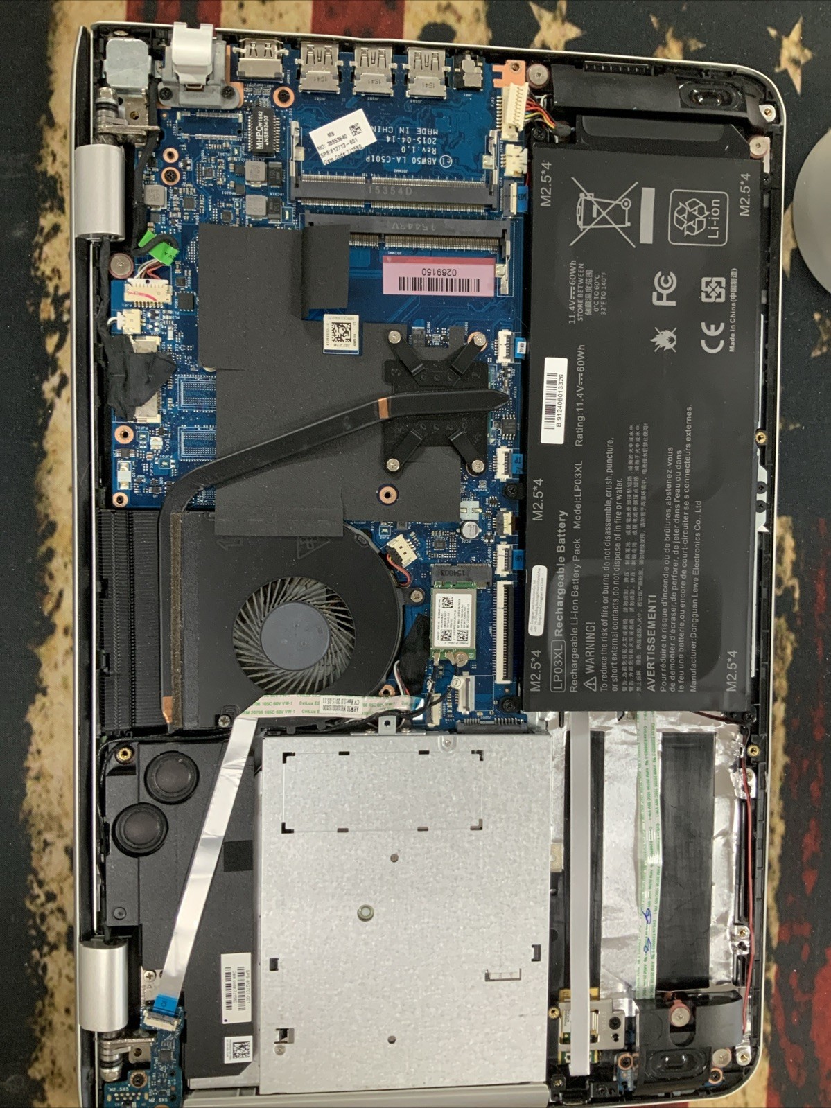 HP 15T-AE000 Laptop For Parts Sold As Is No Power BXPC2
