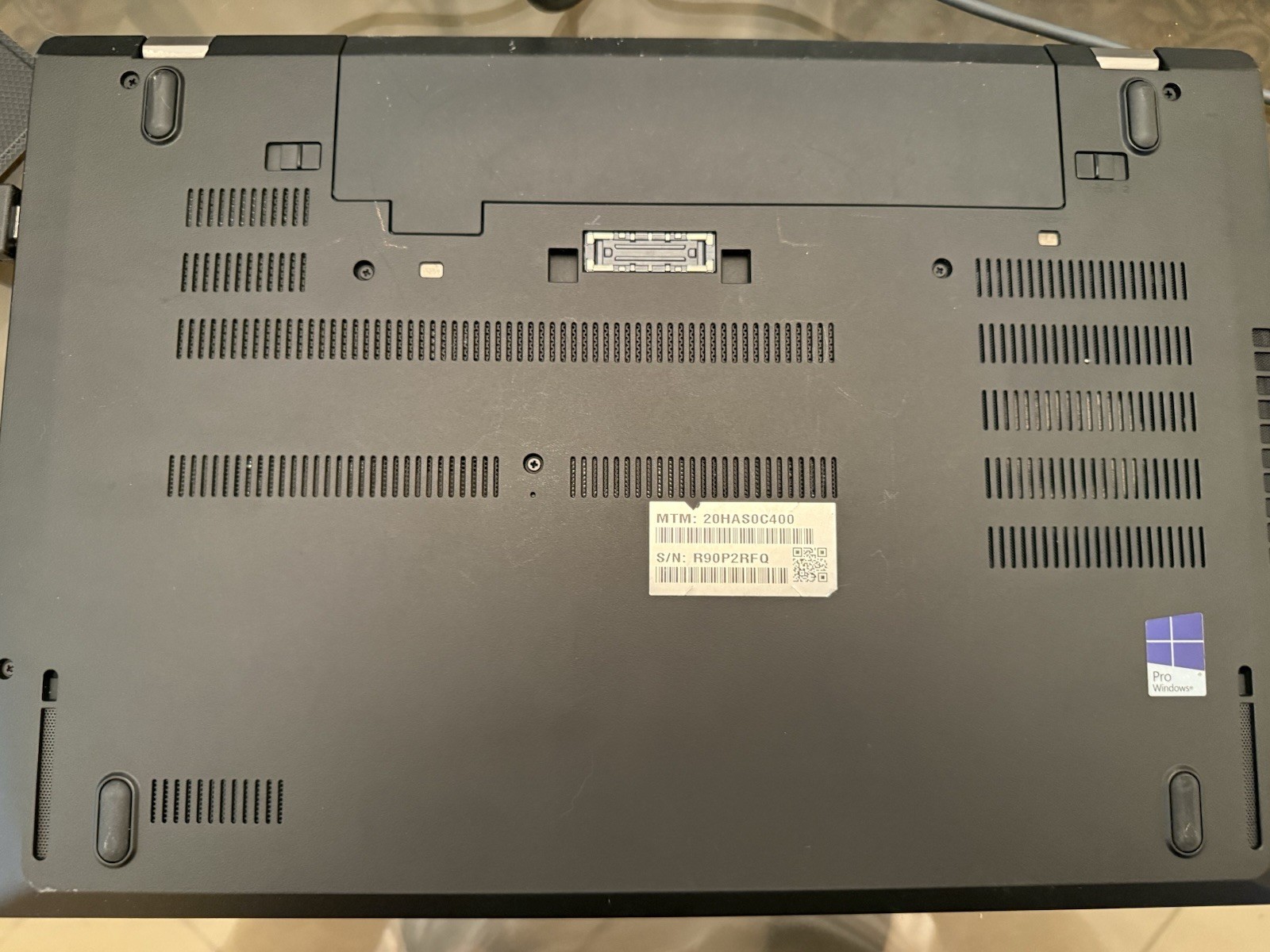 Lenovo Thinkpad T570 512GB SSD 8GB RAM i5-7300u Win 11 Pro Bad Screen