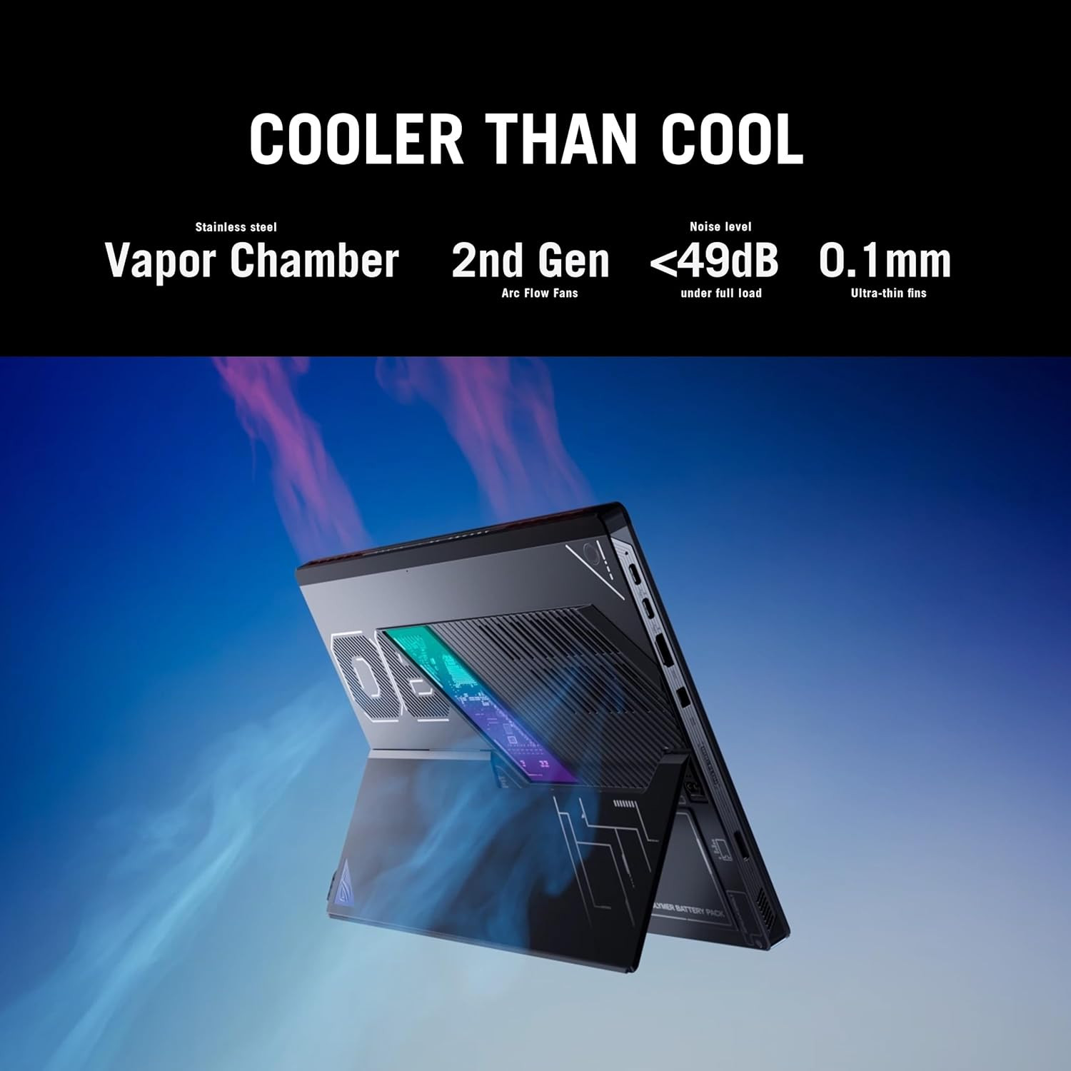 ROG Flow Z13 (2025) Gaming Laptop, 13” ROG Nebula 16:10 2.5K 180Hz/3Ms, AMD Ryze