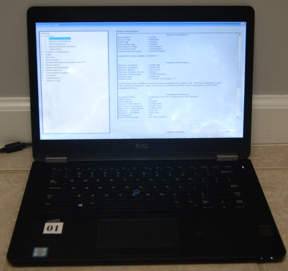 Lot of 2 Dell E7470 and 2 Dell E7450 Laptop for parts or repair AS-IS NO RETURN.