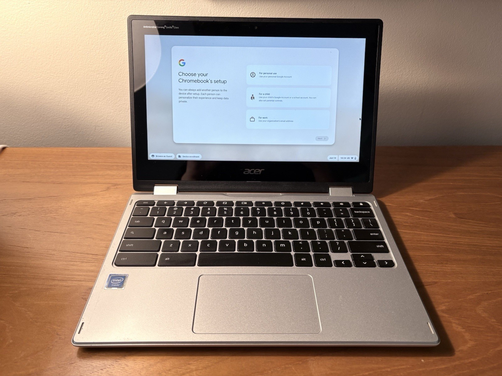 Acer Chromebook 311 Celeron N4020 4GB RAM 32 GB SSD ChromeOS Laptop Used