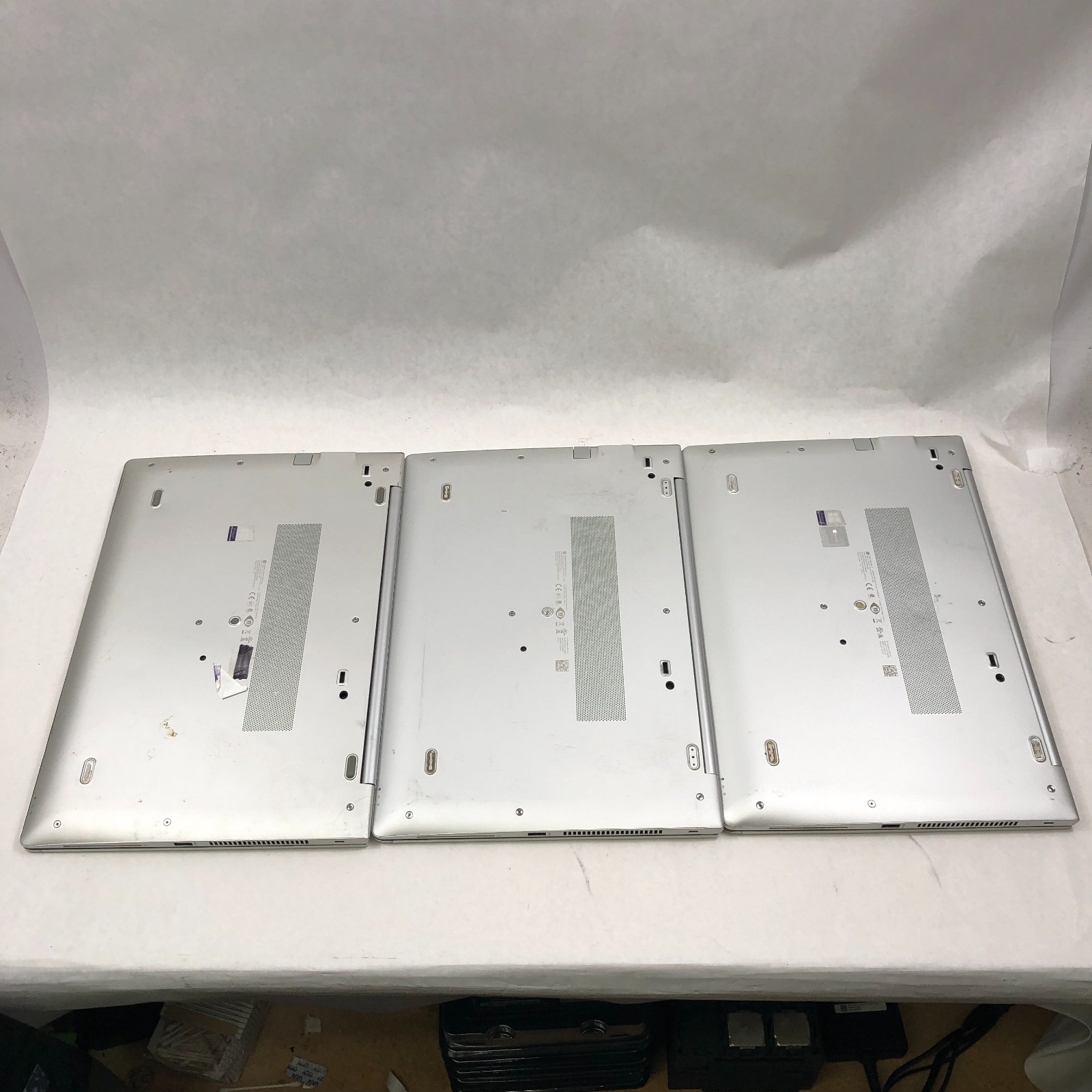 Lot of 3 HP EliteBook 850 G5/G6 15.6″ Core i5-8265U @ 1.60GHz 8GB RAM No SSD