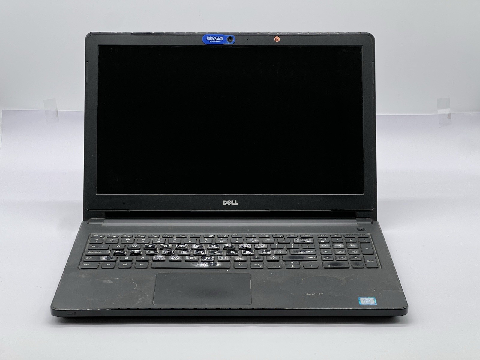 Dell Inspiron 5566, i7-7500U CPU, @ 2.70GHz, 8GB RAM-No HDD/OS/Adapter