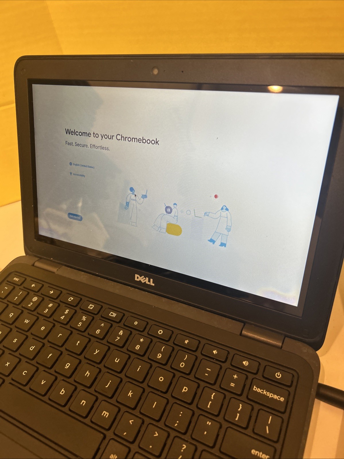 2 Dell 3180 Touchscreen Chromebook Fully Functional Screen Marks Battery Bad