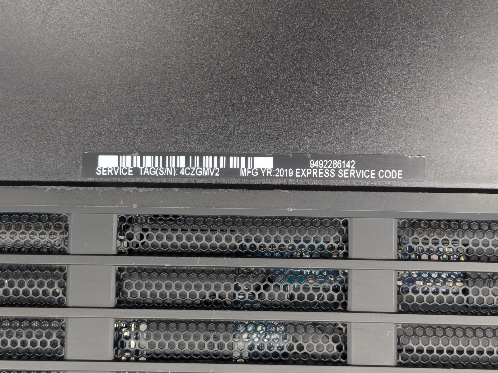 Dell Alienware 17 R5 17″ I7-8750H GFX Webcam Backlit Motherboard Palmrest *READ*
