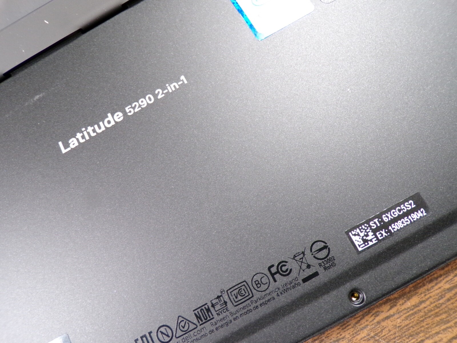 DELL LATITUDE 5290 2 IN 1 INTEL CORE I3-8130U 2.20GHZ 4GB RAM **POWER ON
