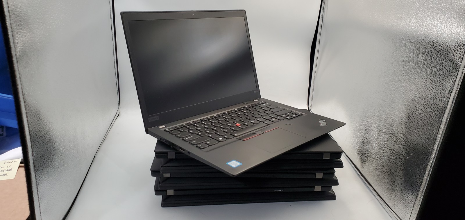 Lot x 7 Lenovo T490 Laptop Intel Core i5-8th Gen 16GB RAM No SSD/OS/Charger READ