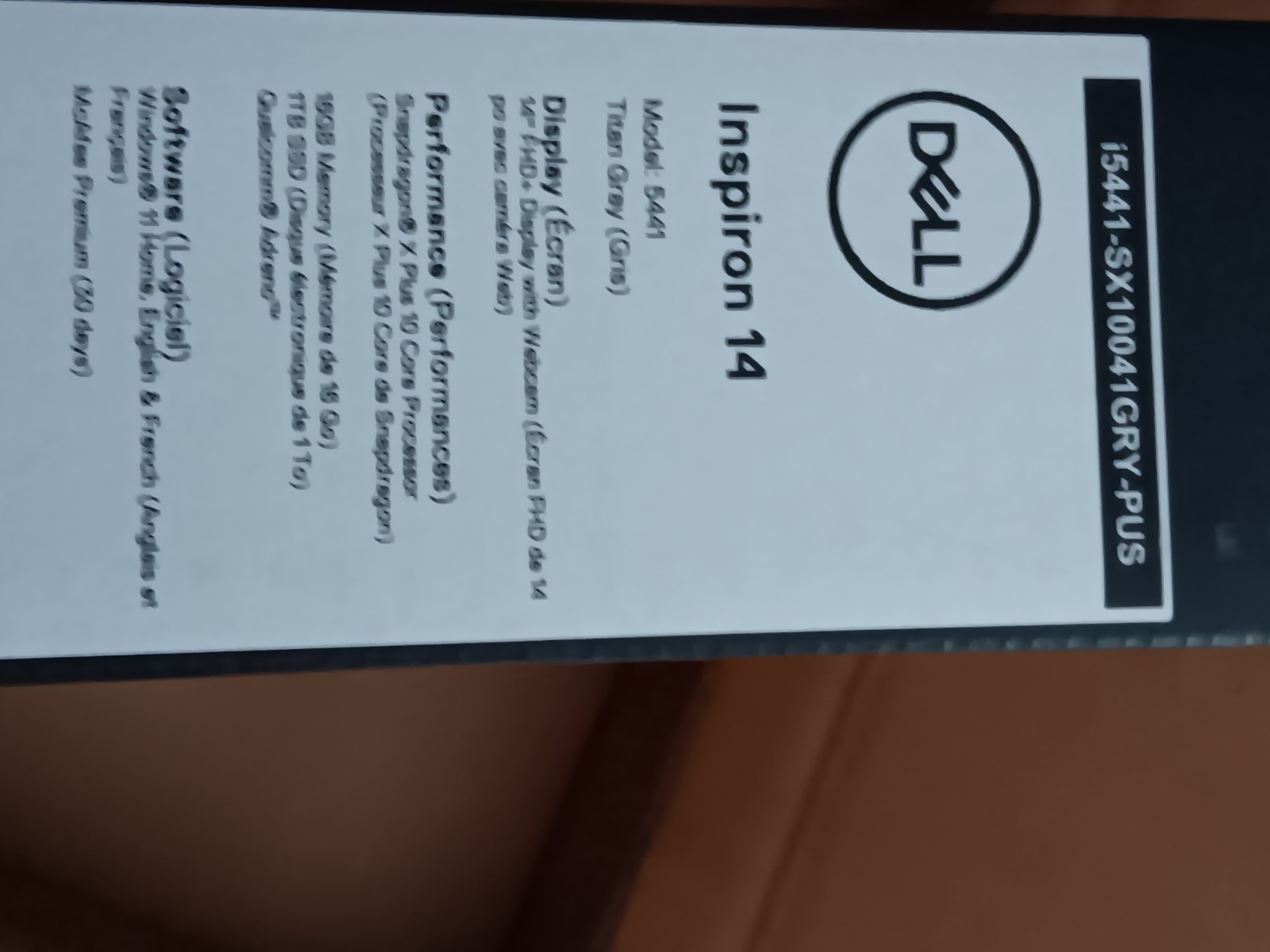 NEW Dell Copilot + Inspiron 14 PC 5441 Laptop – 14-inch FHD+ (1920×1200)