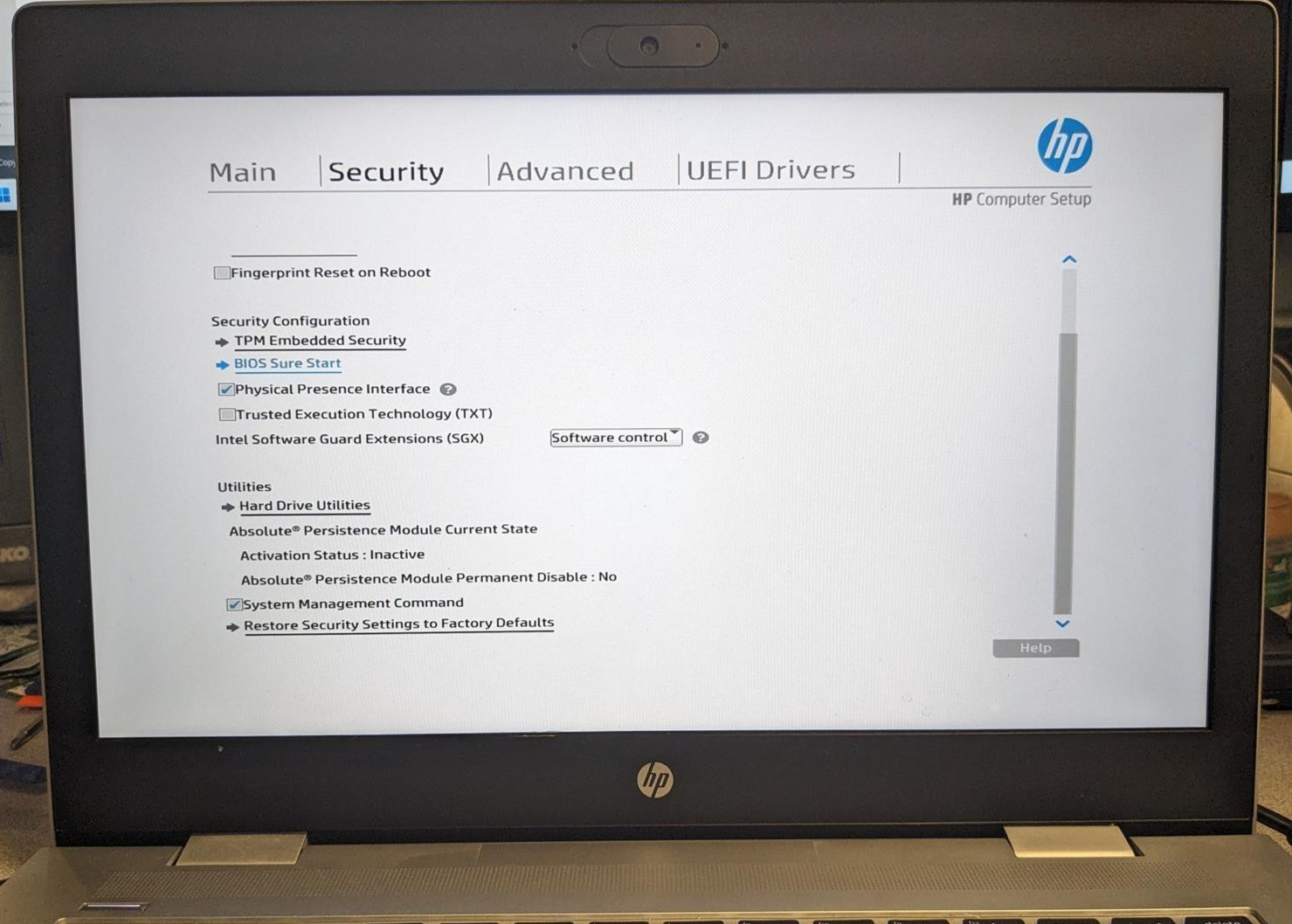 HP PROBOOK 640 G4 i5-8350U @ 1.7GHz, 16GB RAM, NO HDD/OS