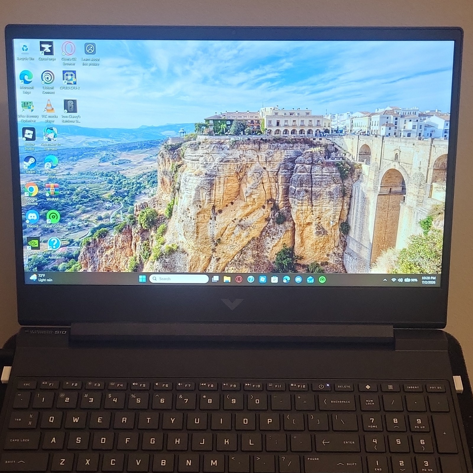 HP Victus Laptop+cooler: Amd Ryzen 7 7445hs, Nvidia Rtx 4050, 16gb Ddr5, 512gb