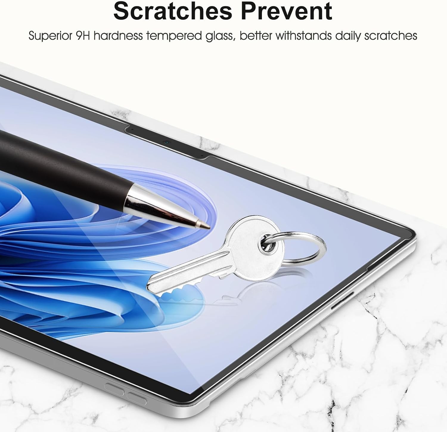 Tempered Glass Screen Protector for Microsoft Surface Pro 11/9/10/8/X/12 [2 Pack