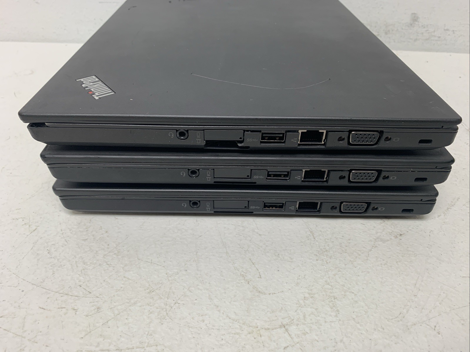 Lote(3)Lenovo ThinkPad T440 14″ i5-4200U 4Gb Ram FOR PARTS AS IS / Read Descrip