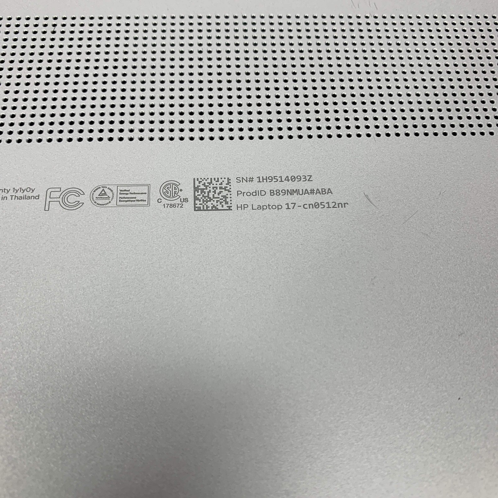 HP Laptop CN0512NR 17.3″ Celeron N4500 1.1GHz 4GB RAM 256GB SSD