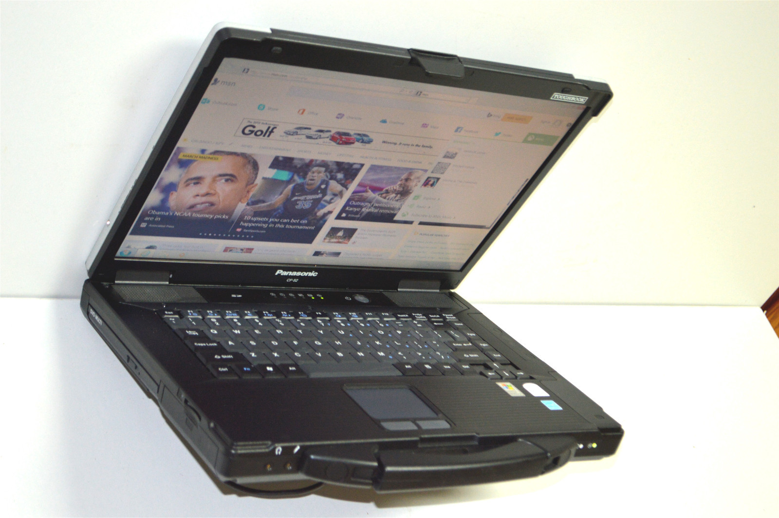 PANASONIC CF-52 INTEL CORE 2 DUO*,*WIN7*/2.26GHZ/OFFICE 4GB RAM, 128GB SSD HD/
