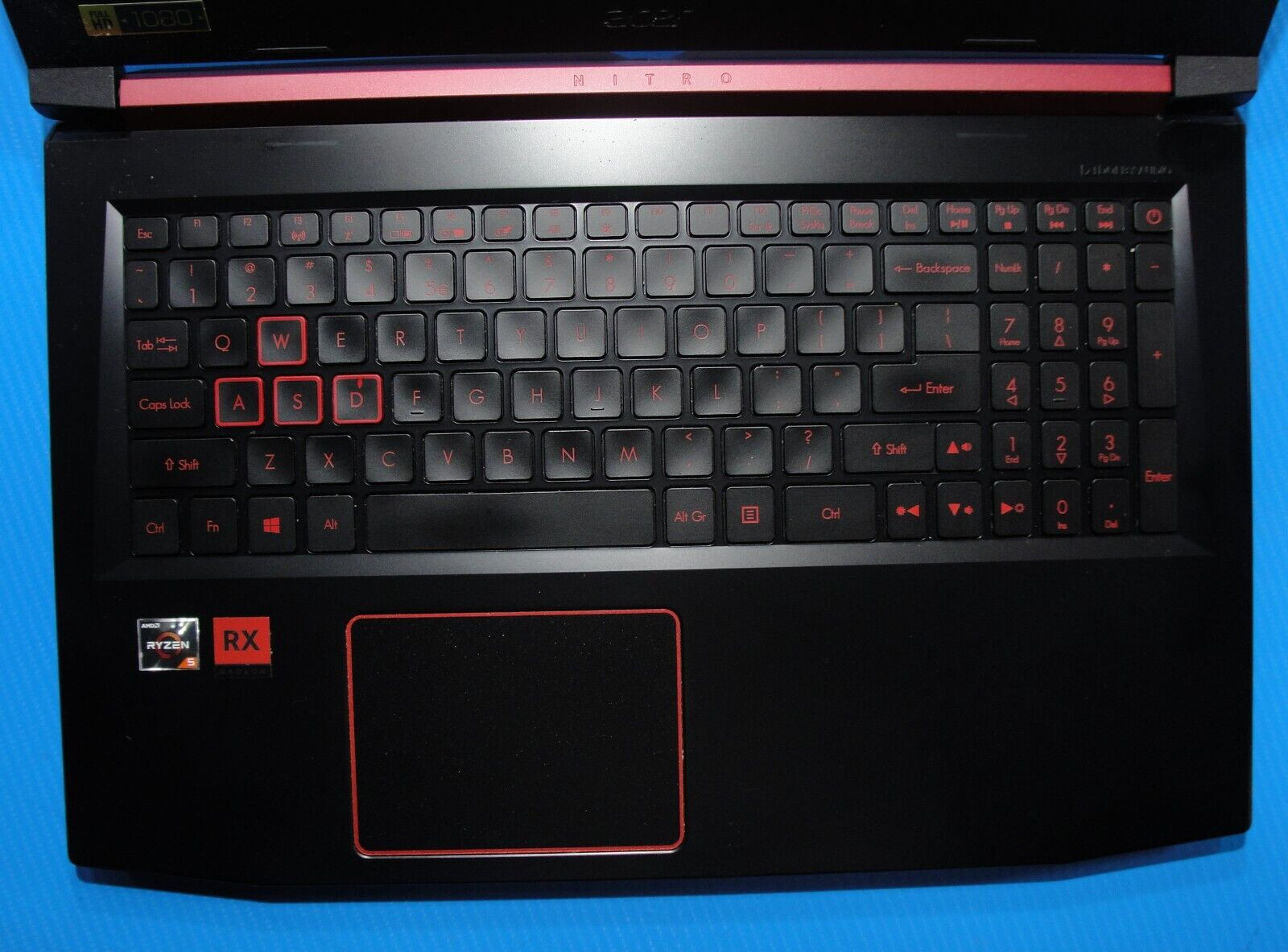 Acer Nitro 5 AN515-42-R5ED 15.6” AMD Ryzen 5 2500U 2GHz 8GB HDD Reset 1TB