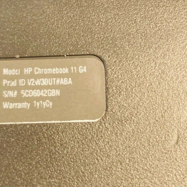 HP Chromebook 11 G4 11.6″ Dual Core 2.16GHz Intel Celeron 2GB RAM 16GB SSD READ