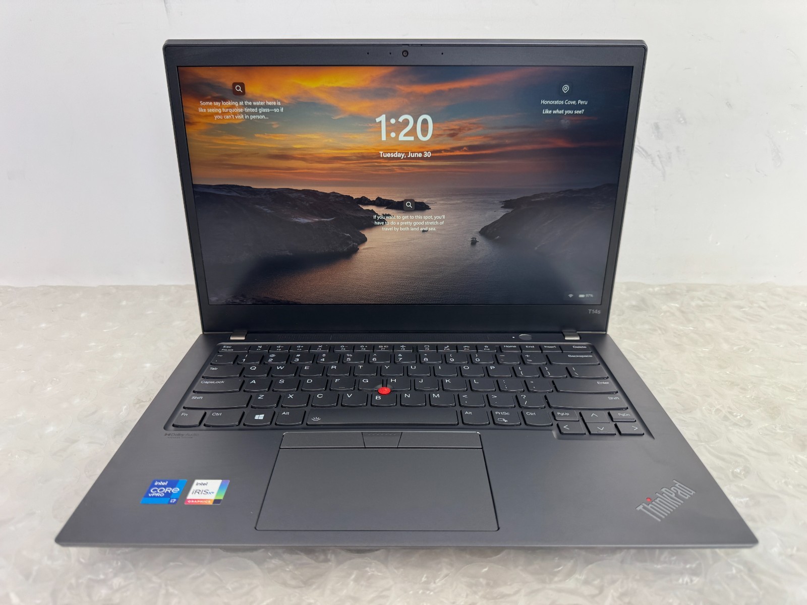 Lenovo ThinkPad T14s Gen 2 i7-1185G7 16GB 256GB SSD 14″ FHD Win 11 Pro