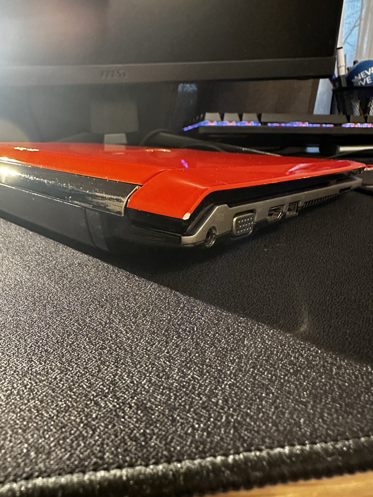 RARE ASUS VX6 Lamborghini Edition Red Laptop Windows 7 12″ Webcam HDMI USB 3.0