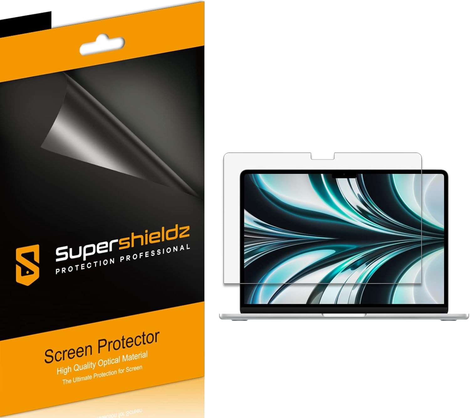 13.6″ MacBook Air Screen Protector (M2/M3/M4/M5, 2022-2026) High Definition Shie