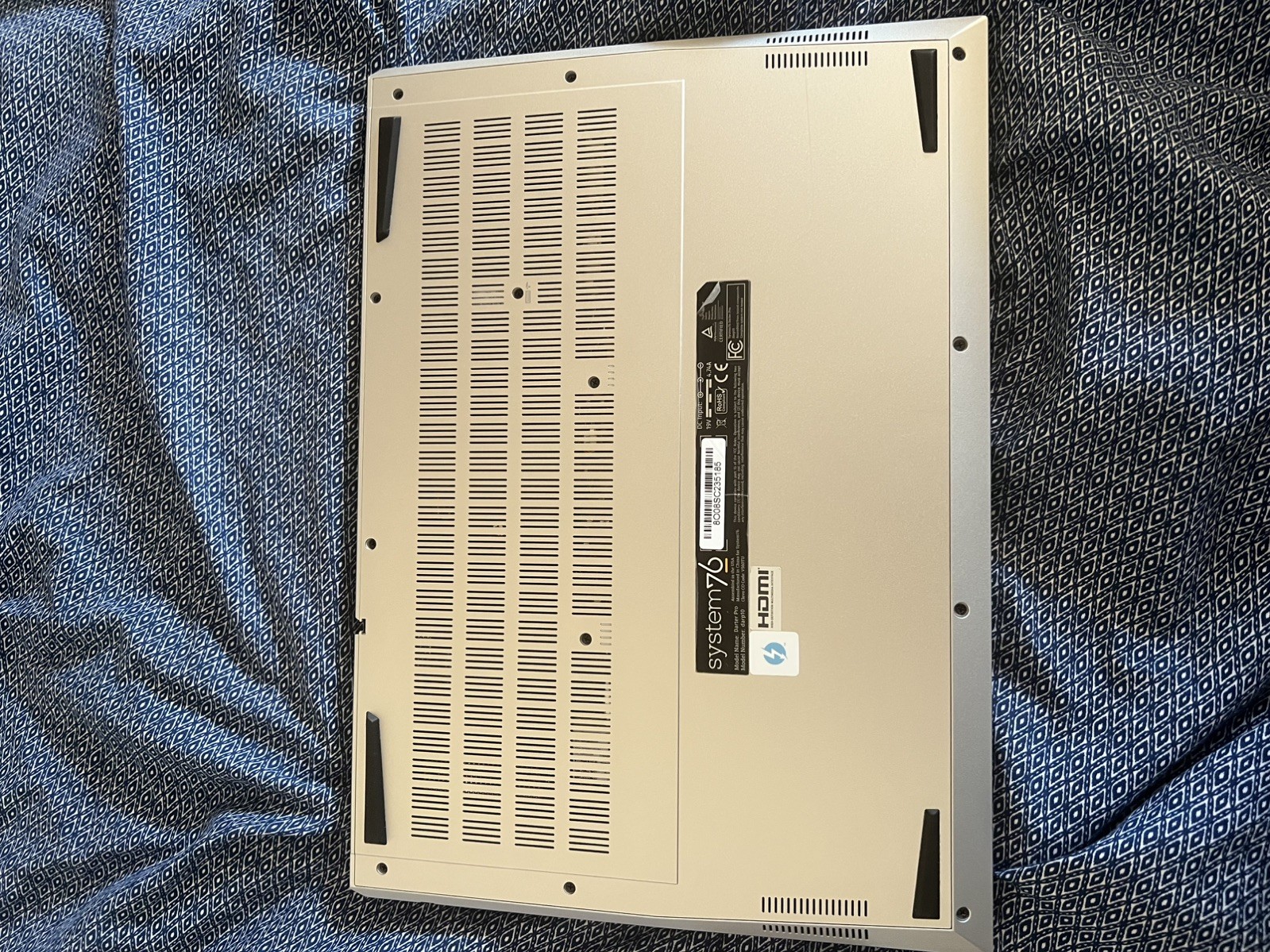 16” System76 Darter Pro (darp10) Intel Ultra 5 125Hx18 64GB RAM 1TB SSD