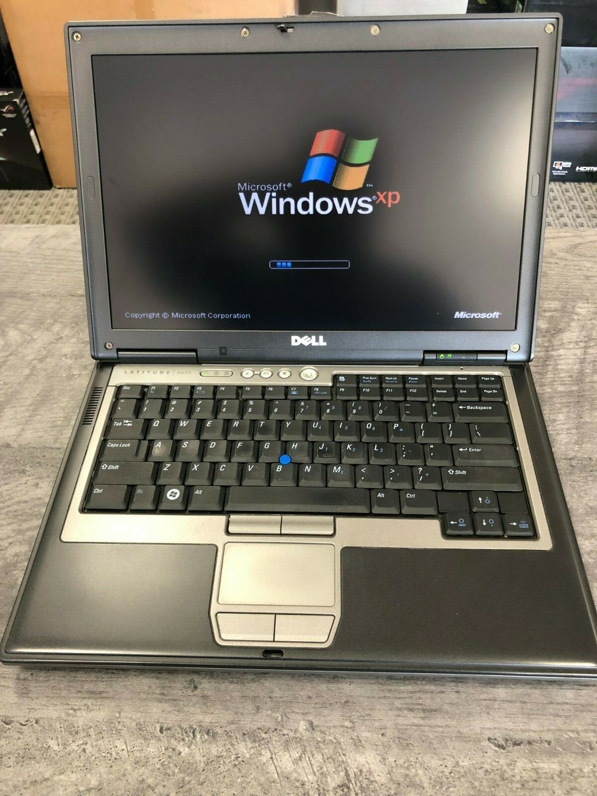 Dell Laptop Duo 1.66 Windows XP PRO 1 YR WARRANTY RS232 Serial Port AC