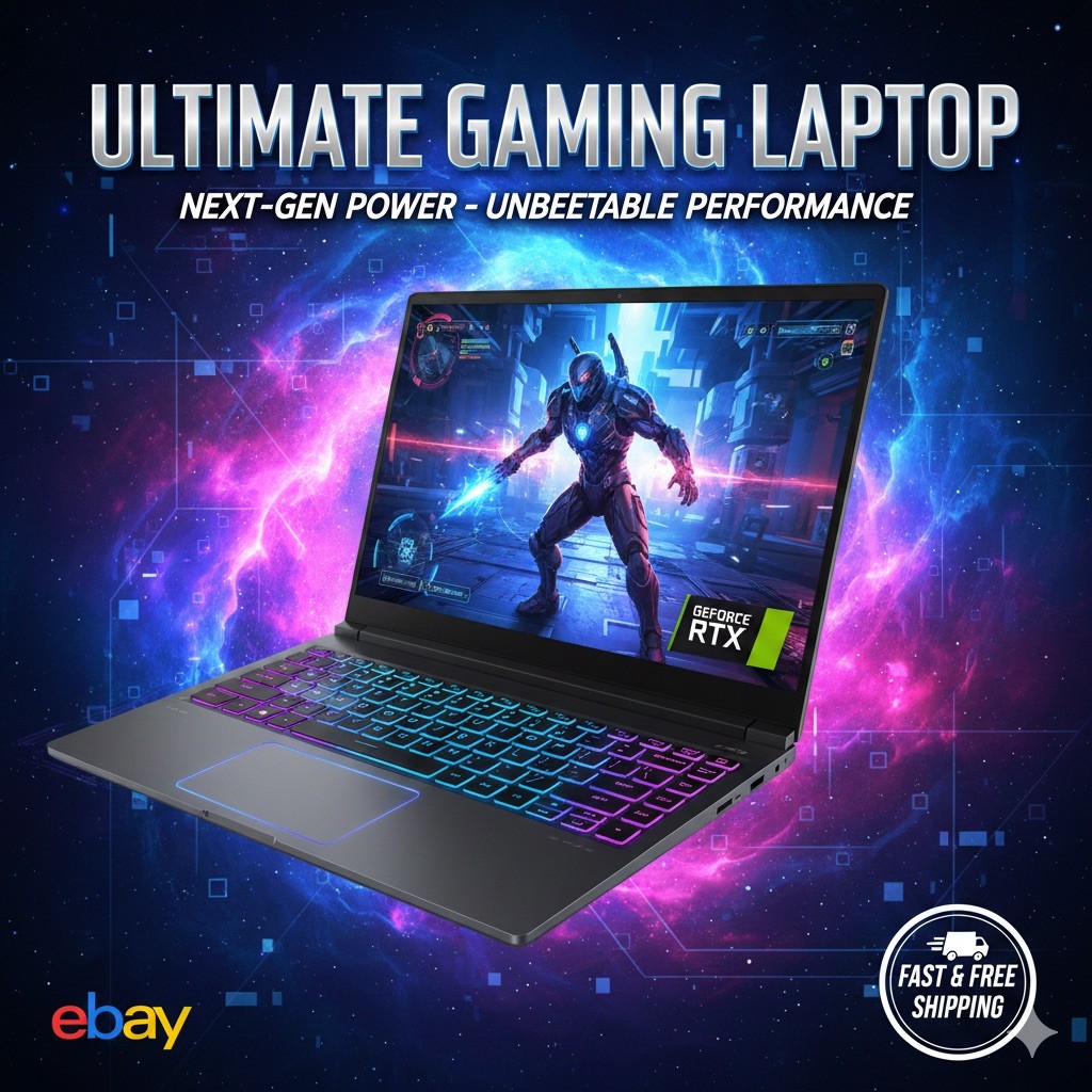 Gateway GGNC51518-BK Gaming laptop Intel i5-11400H 16GB RAM RTX 3050 512 GM NVMe