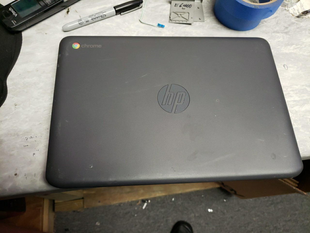 used HP 11 G6 EE 3NU57UT Chromebook complete case see pictures free ship