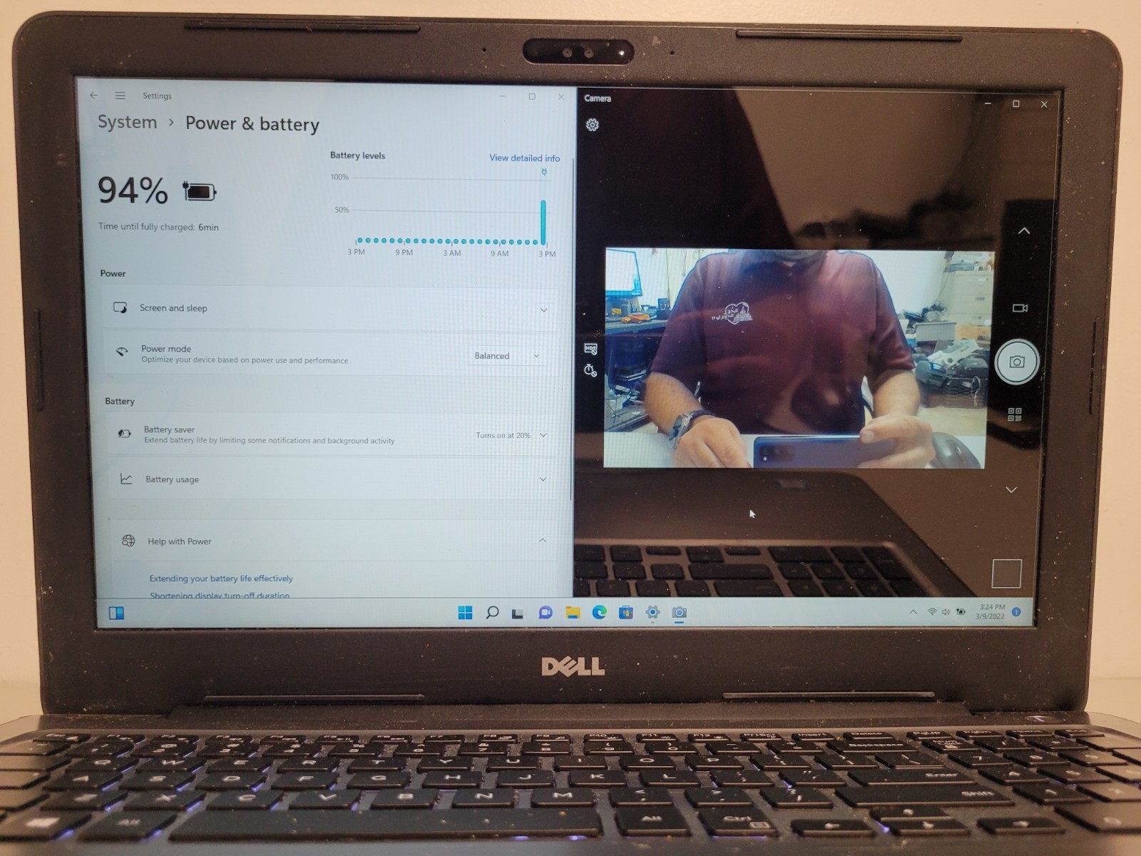 Dell inspiron 5567 15.6″ i5-7200u 2.5ghz 8gb ram 1tb hdd w11p READ 2J5WVF2