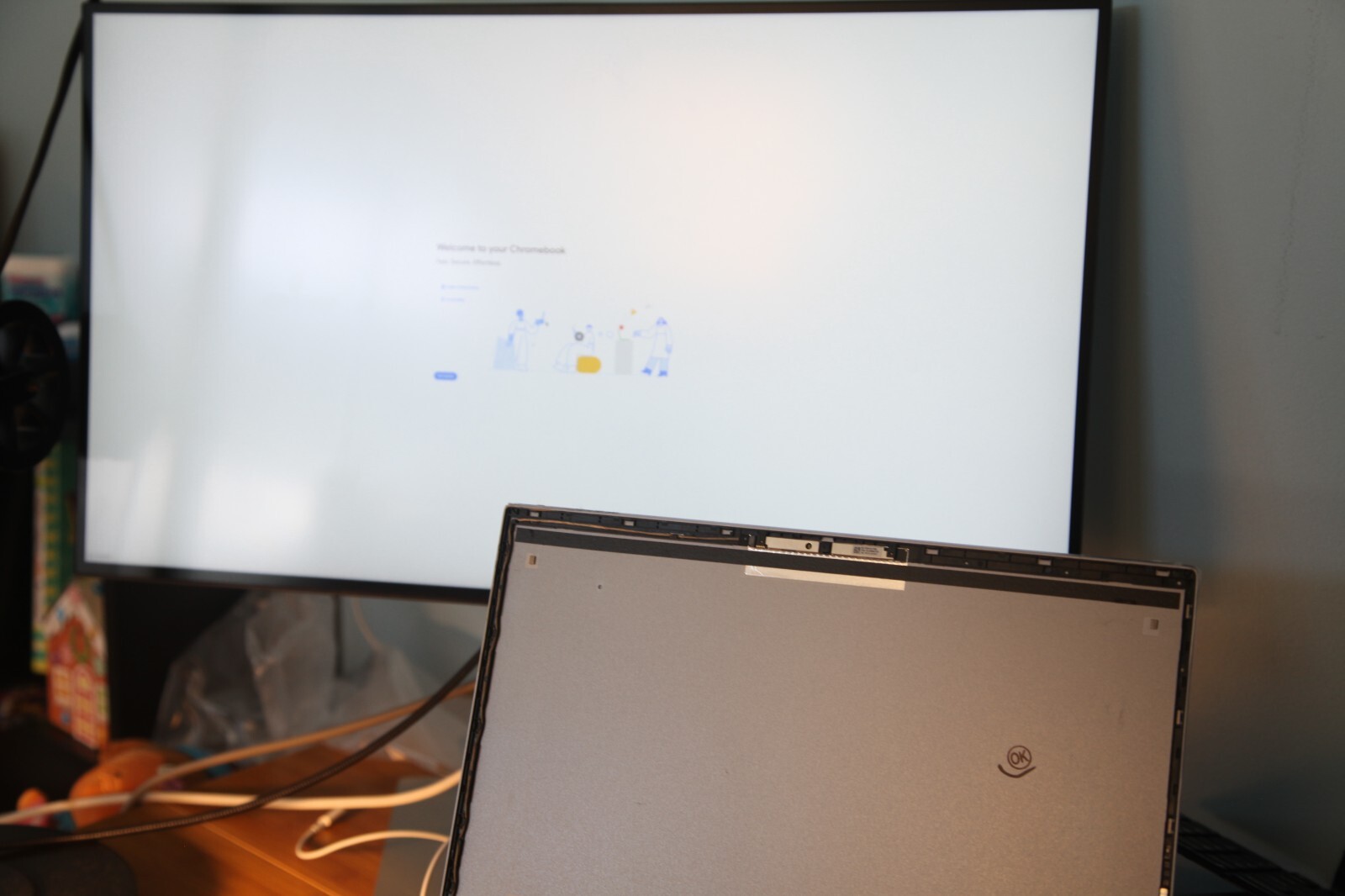Lenovo Chromebook 14e AMD A4-9120C 1.6GHz 4GB 32GB eMMC Missing Screen AS IS