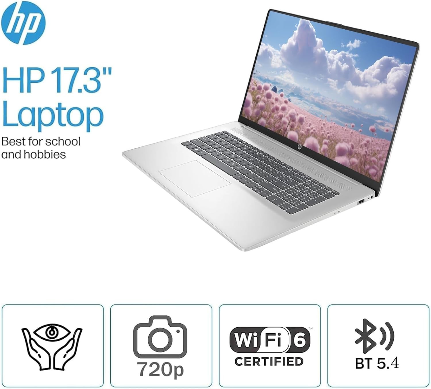HP 17 inch Touchscreen Laptop Computer Intel 10-Core i5-1334U 32GB RAM 1TB SSD