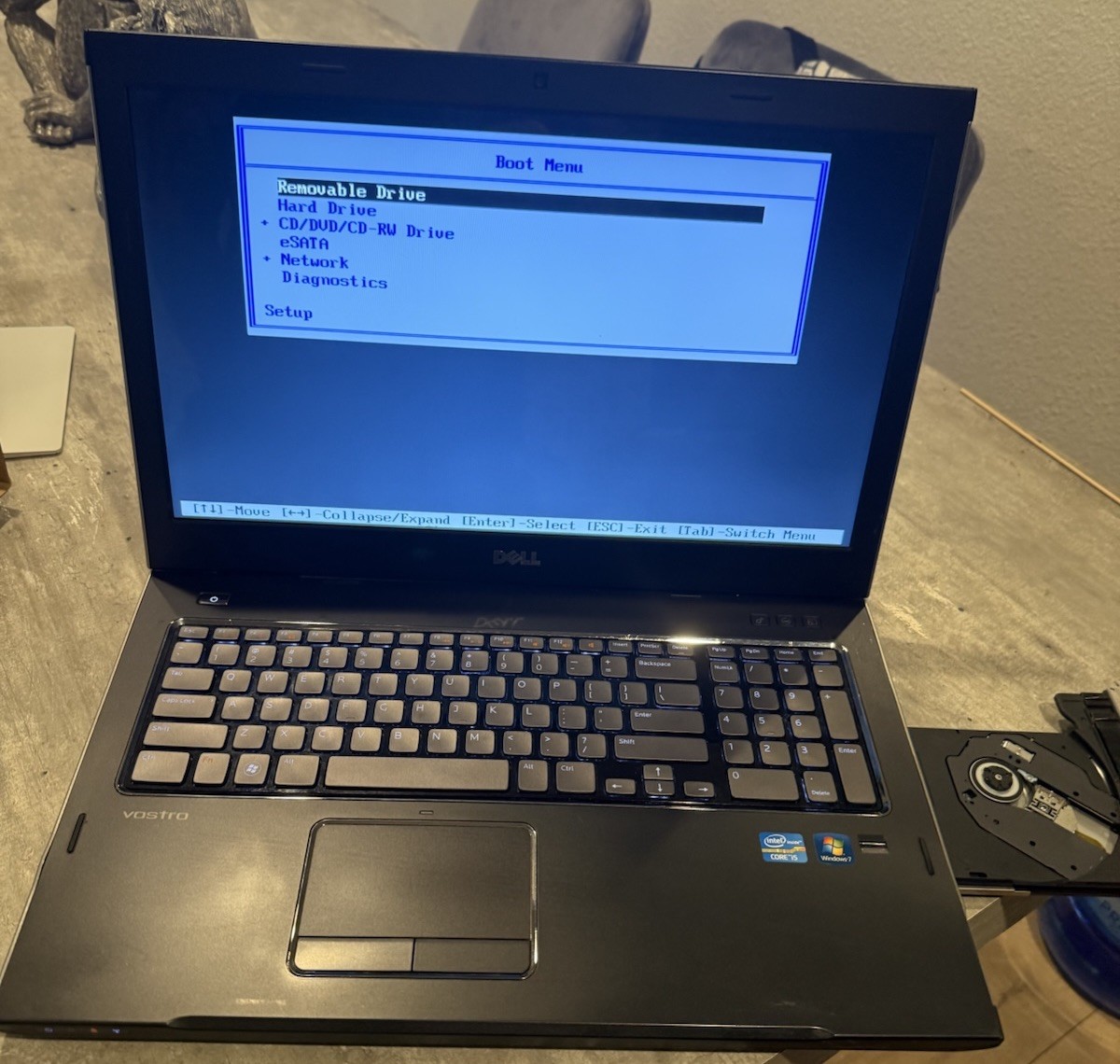 Dell Vostro 3750 17.3” Intel Core i5 2.50GHz 4GB RAM No HDD /BIOS Tested ✅