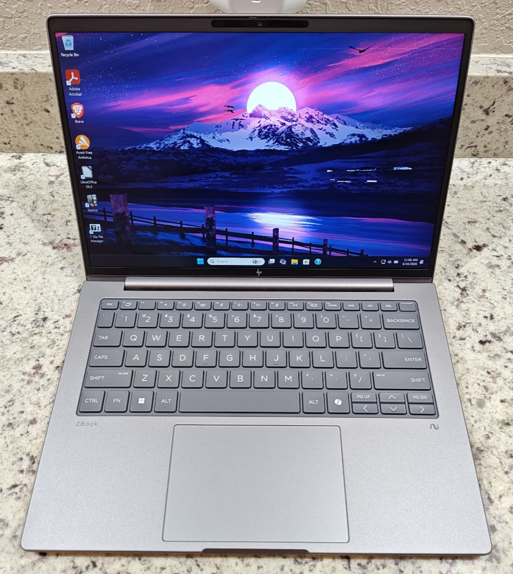 HP ZBook 8 G1as 14 (Touch) — Ryzen AI 9 HX PRO 375 32GB Ram 512GB SSD WTY 2030