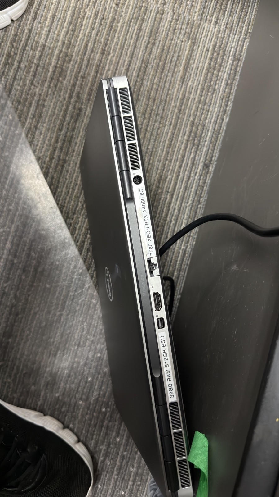 Dell Precision 7560 Xeon 32GB RAM 500GB SSD RTX A4000 *see photos**