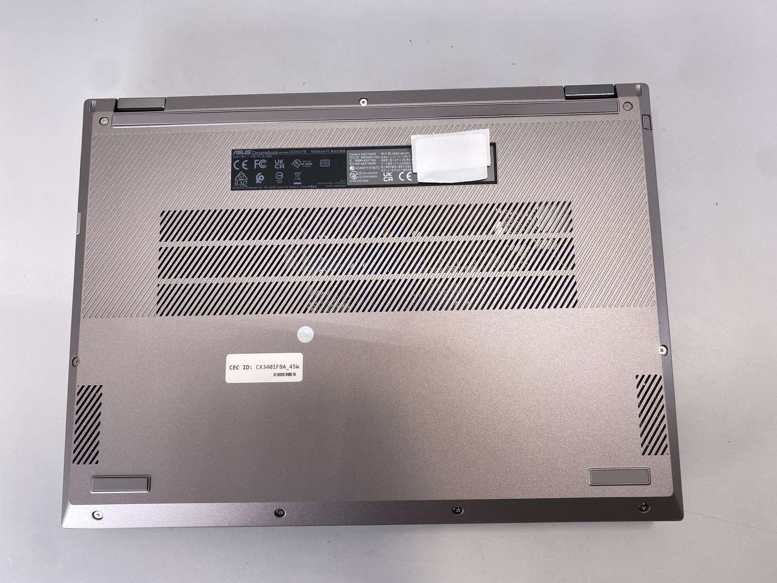 Asus Laptop Chromebook CX3401FB 14″ Intel Core i3-1215U 128GB- Silver